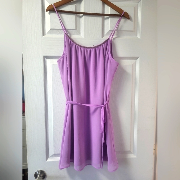 GUESS lilac dress (m) - Picture 1 of 4